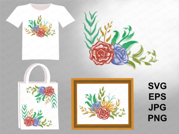 Floral Watercolor Embroidery Design Review