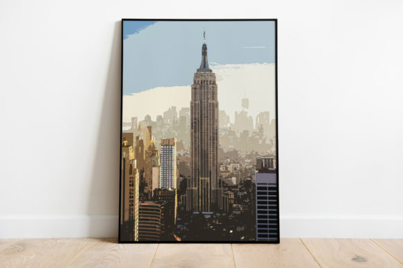New York City View Watercolor – A Fresh Take on Urban Illustrations