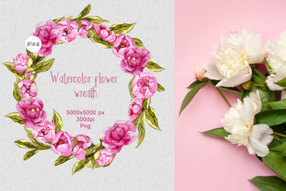 Watercolor Flower Frame Review: A Versatile Illustration for Creative Sellers