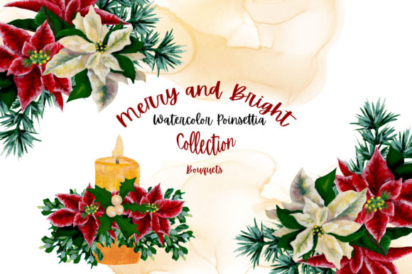 Watercolor Red Poinsettia Bouquets: A Designer’s Honest Review